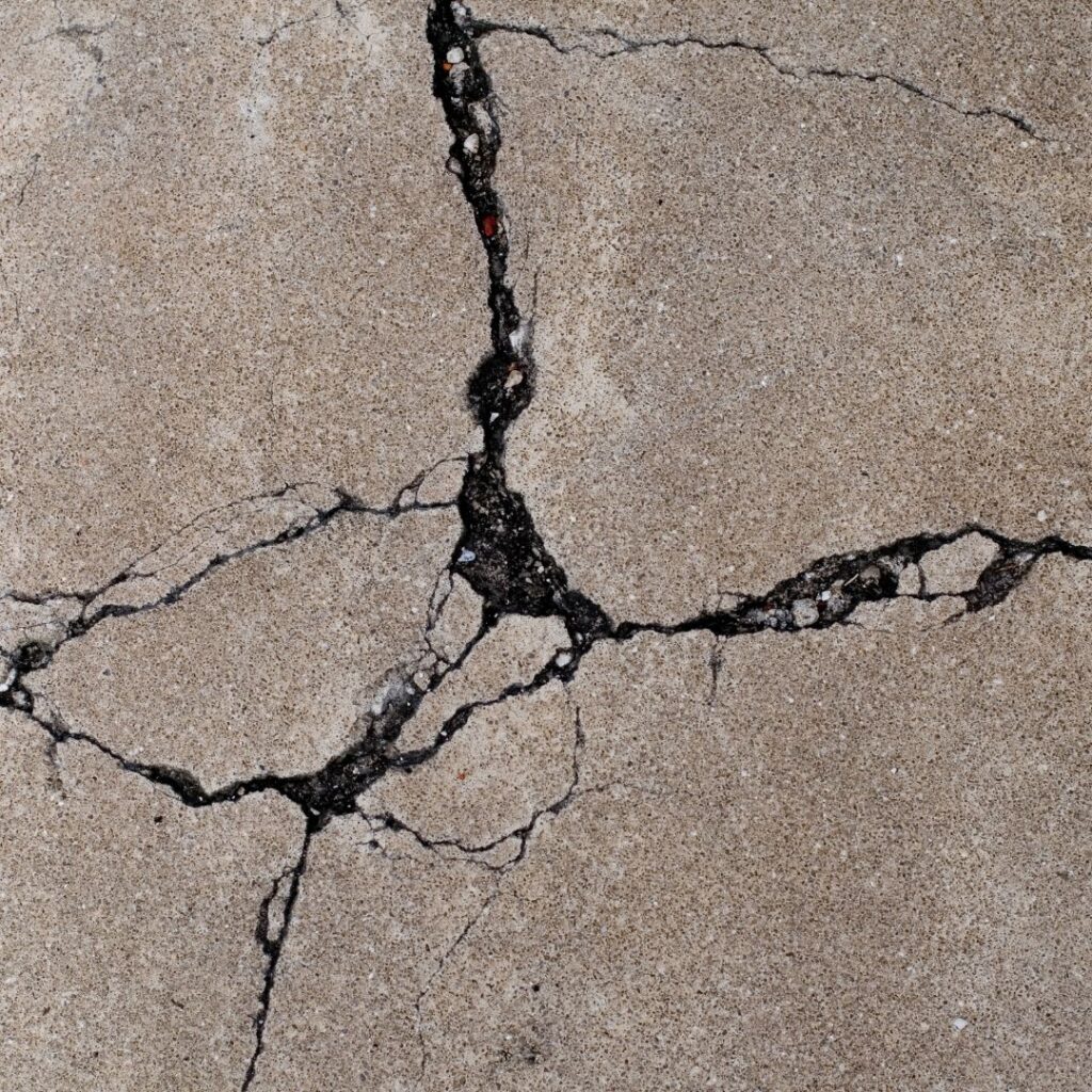 Cracked Concrete