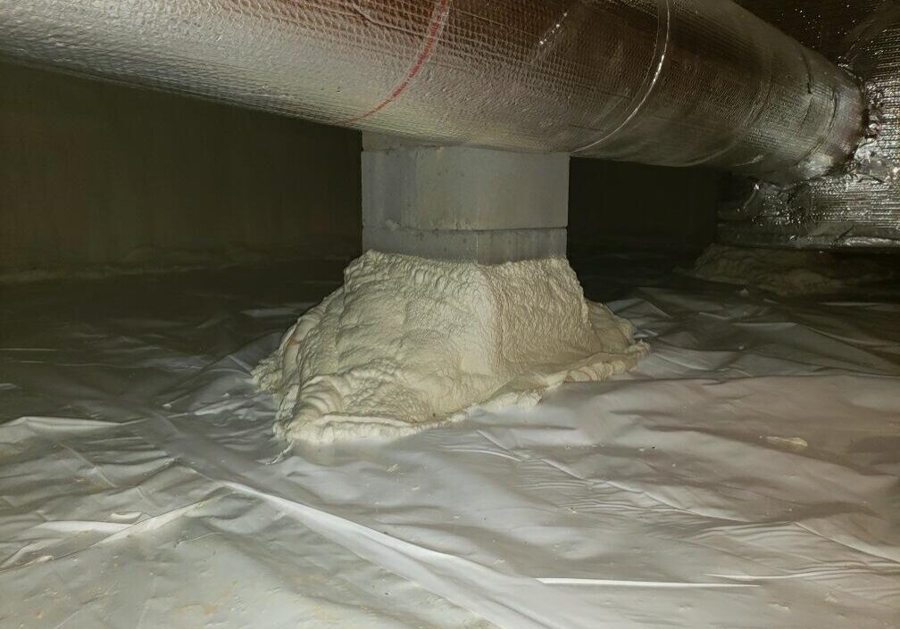 encapsulated crawlspace