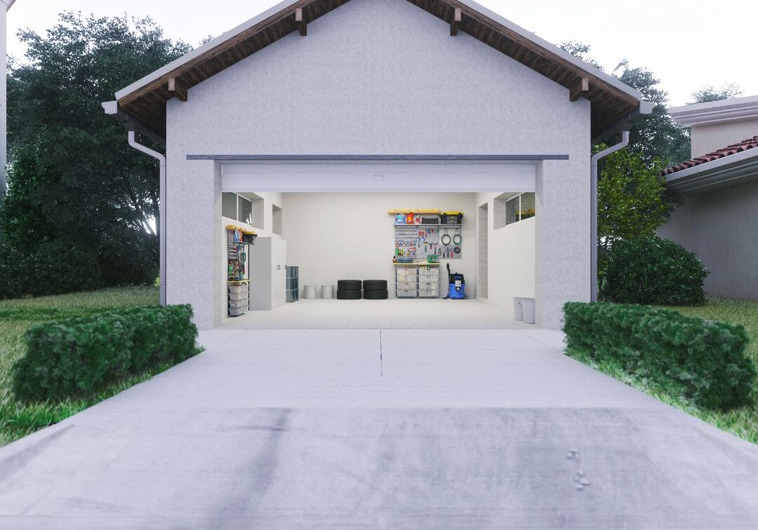 House driveway