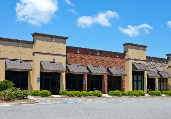 A commercial building
